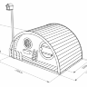 Игровой домик Hobbit external